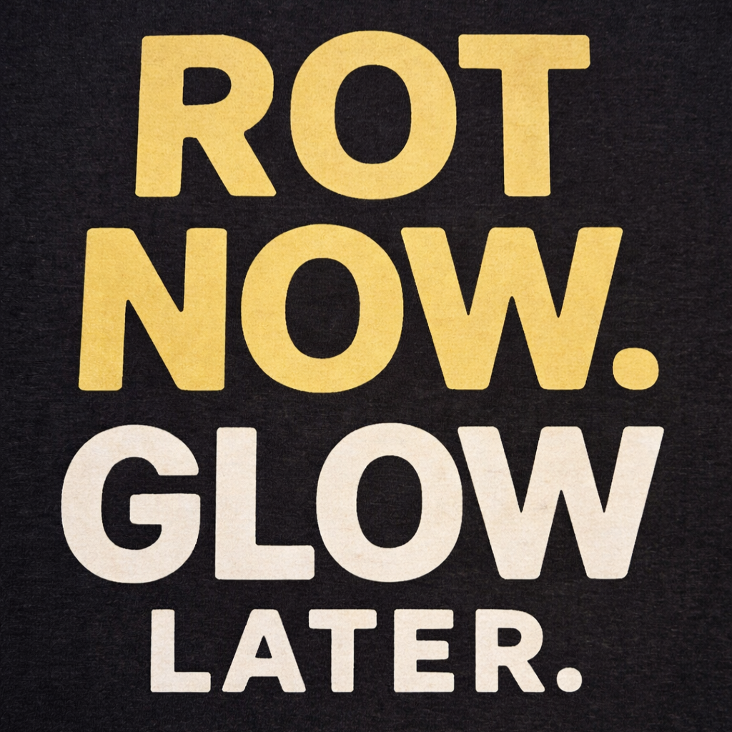 Rot Now Glow Later T-Shirt